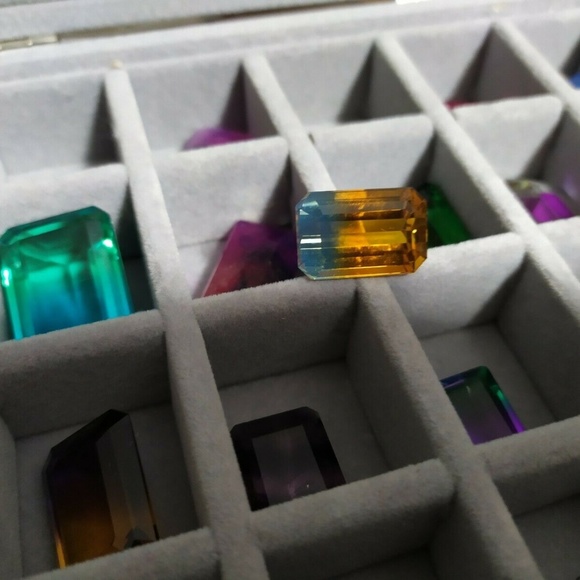 Colorful candy bi color tri color Gemstone… - Picture 6 of 8